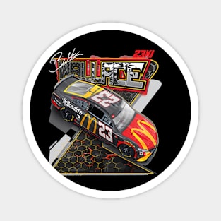 Bubba Wallace 23XI Racing Car Magnet